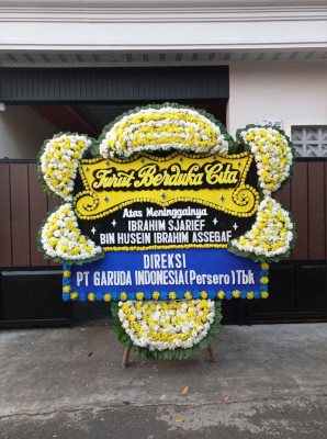 Papan Bunga Duka di Tegal S Mandala Iii