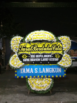Papan Bunga Duka di Tegal S Mandala Iii