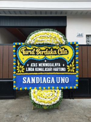 Papan Bunga Duka di Tegal S Mandala Iii