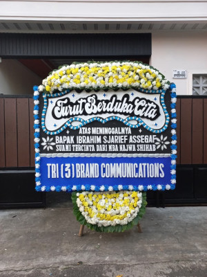 Papan Bunga Duka di Tegal S Mandala Iii